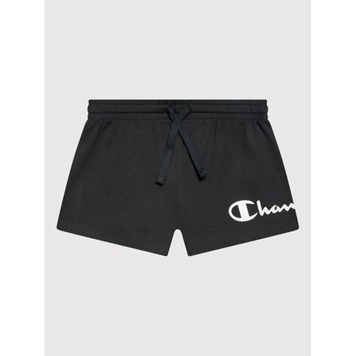 Champion Szorty sportowe 404310 Czarny Regular Fit ze sklepu MODIVO w kategorii Spodenki chłopięce - zdjęcie 182712210
