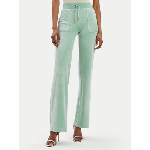 Juicy Couture Spodnie dresowe Del Ray JCAP180 Niebieski Regular Fit ze sklepu MODIVO w kategorii Spodnie damskie - zdjęcie 182712281