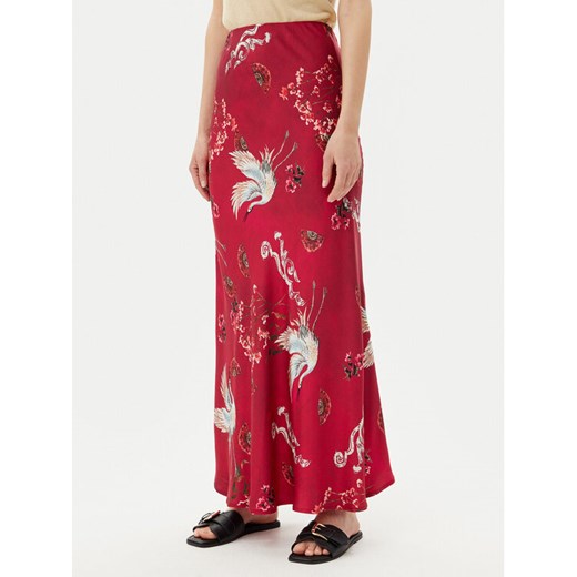 ViCOLO Spódnica maxi TD0472 Bordowy Slim Fit ze sklepu MODIVO w kategorii Spódnice - zdjęcie 182712300