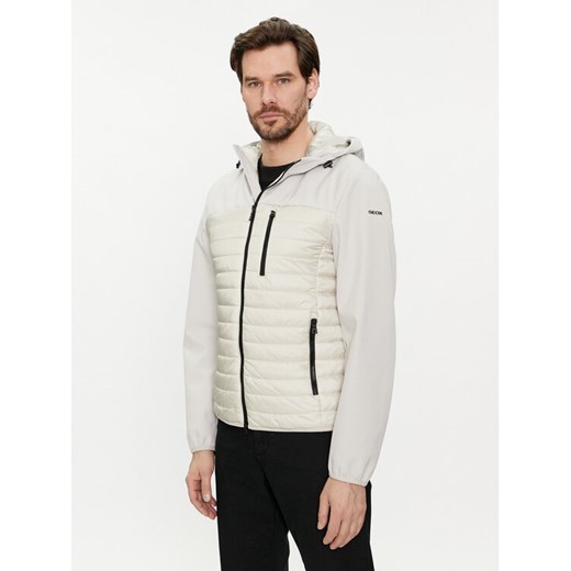 Geox Kurtka przejściowa Sapienza M4520K TC180 F1753 Czarny Regular Fit ze sklepu MODIVO w kategorii Kurtki męskie - zdjęcie 182712383