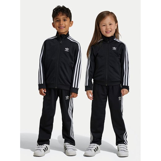adidas Dres adicolor Firebird IY4798 Czarny Regular Fit ze sklepu MODIVO w kategorii Dresy chłopięce - zdjęcie 182712401