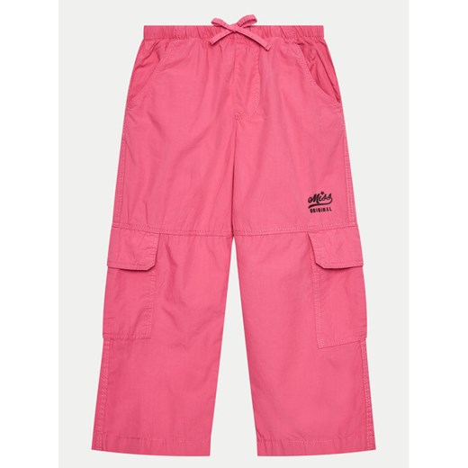 Original Marines Spodnie materiałowe DEP3079F Różowy Regular Fit ze sklepu MODIVO w kategorii Spodnie dziewczęce - zdjęcie 182712414