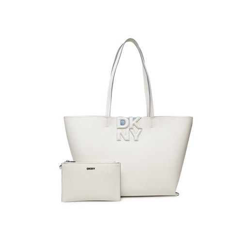 DKNY Torebka R51AAJ38 Szary ze sklepu MODIVO w kategorii Torby Shopper bag - zdjęcie 182712431