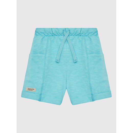 United Colors Of Benetton Szorty sportowe 3F42G900D Niebieski Regular Fit ze sklepu MODIVO w kategorii Spodenki niemowlęce - zdjęcie 182712474