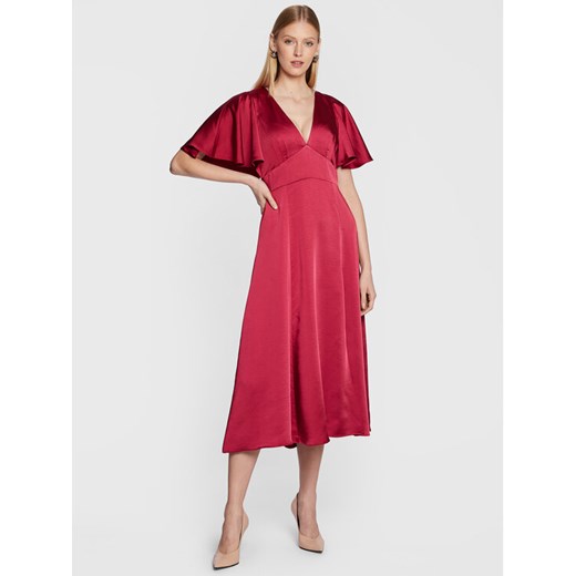 Ted Baker Sukienka koktajlowa Immie 263112 Różowy Regular Fit ze sklepu MODIVO w kategorii Sukienki - zdjęcie 182712514