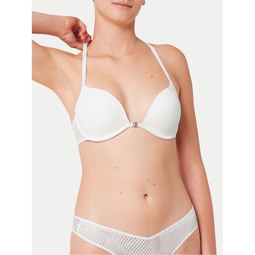 Triumph Biustonosz push-up Harmony Spotlight 10217429 Biały ze sklepu MODIVO w kategorii Biustonosze - zdjęcie 182712540
