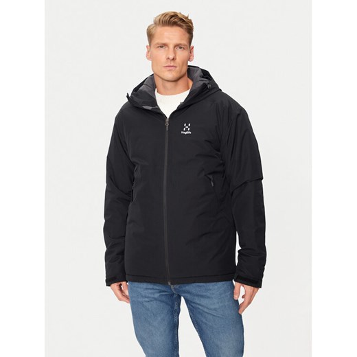 Haglöfs Kurtka outdoor Husk 607846 Czarny Standard Fit ze sklepu MODIVO w kategorii Kurtki męskie - zdjęcie 182712552