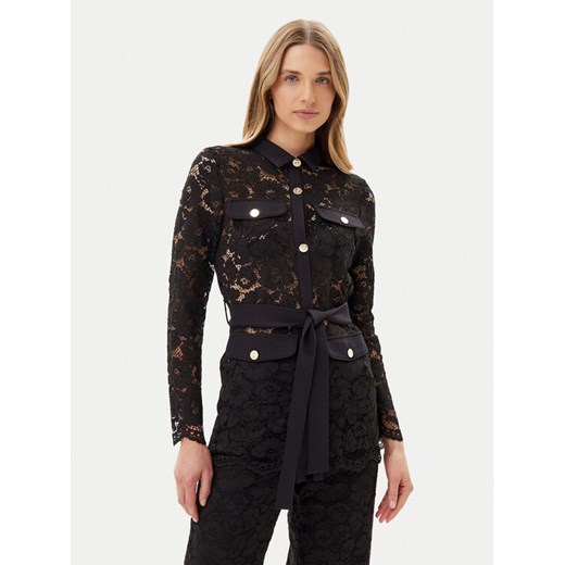 ARTIGLI Koszula ACGI000737 Czarny Regular Fit ze sklepu MODIVO w kategorii Koszule damskie - zdjęcie 182712574