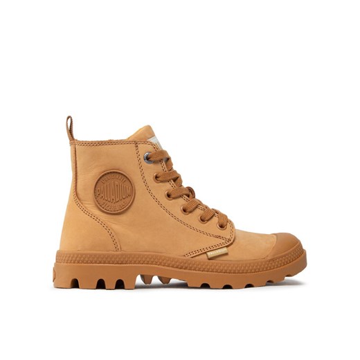 Palladium Trapery Pampa Hi Zip Nbk 96440-717-M Brązowy ze sklepu MODIVO w kategorii Workery damskie - zdjęcie 182712580