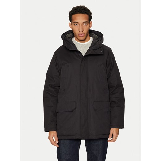 United Colors Of Benetton Parka 26UWUN061 Czarny Regular Fit ze sklepu MODIVO w kategorii Parki męskie - zdjęcie 182712601