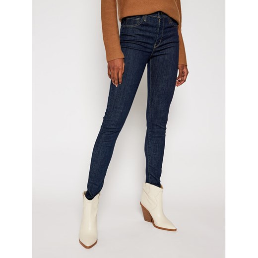Levi's® Jeansy 720™ 52797-0176 Granatowy Super Skinny Fit ze sklepu MODIVO w kategorii Jeansy damskie - zdjęcie 182712700