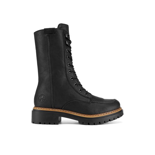 Rieker Botki 72616-00 Czarny ze sklepu MODIVO w kategorii Botki - zdjęcie 182712751