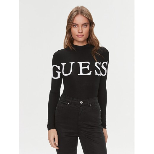 Guess Body Giulia V4RP09 K68D2 Czarny Slim Fit ze sklepu MODIVO w kategorii Bluzki damskie - zdjęcie 182712772