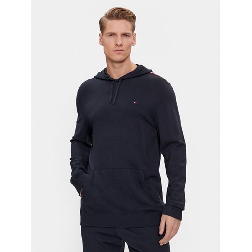Tommy Hilfiger Bluza UM0UM03002 Granatowy Regular Fit ze sklepu MODIVO w kategorii Bluzy męskie - zdjęcie 182712780