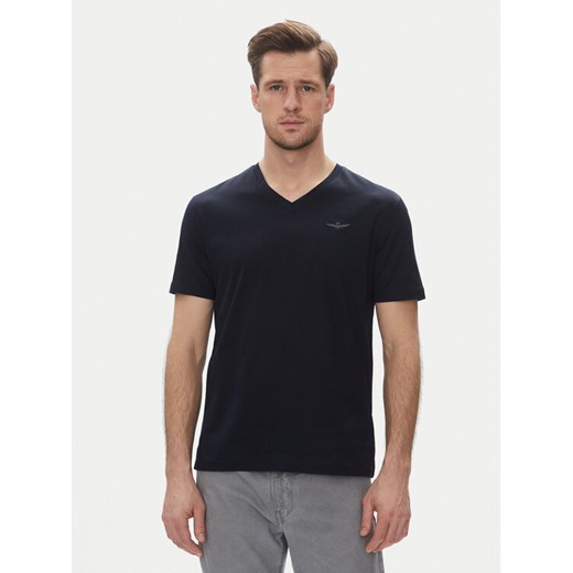 Aeronautica Militare T-Shirt 251TS2418J683 Granatowy Regular Fit ze sklepu MODIVO w kategorii T-shirty męskie - zdjęcie 182712811