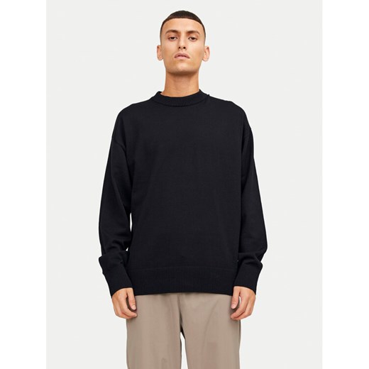 Jack&Jones Sweter Collective 12251556 Czarny Relaxed Fit ze sklepu MODIVO w kategorii Swetry męskie - zdjęcie 182712840