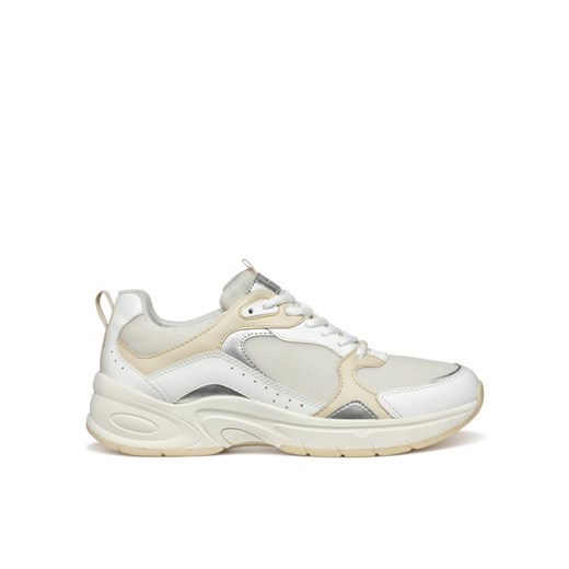 Geox Sneakersy D Zarvia D55YLA 01454 C1Z1S Biały ze sklepu MODIVO w kategorii Buty sportowe damskie - zdjęcie 182712874
