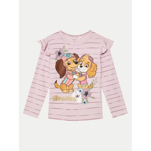 NAME IT Bluzka Julia PAW PATROL 13238285 Różowy Regular Fit ze sklepu MODIVO w kategorii Bluzki dziewczęce - zdjęcie 182712974