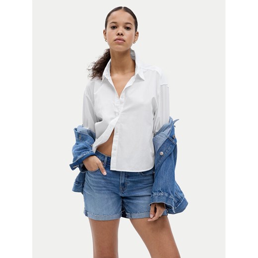 Gap Szorty jeansowe 570596-02 Niebieski Regular Fit ze sklepu MODIVO w kategorii Szorty - zdjęcie 182712993