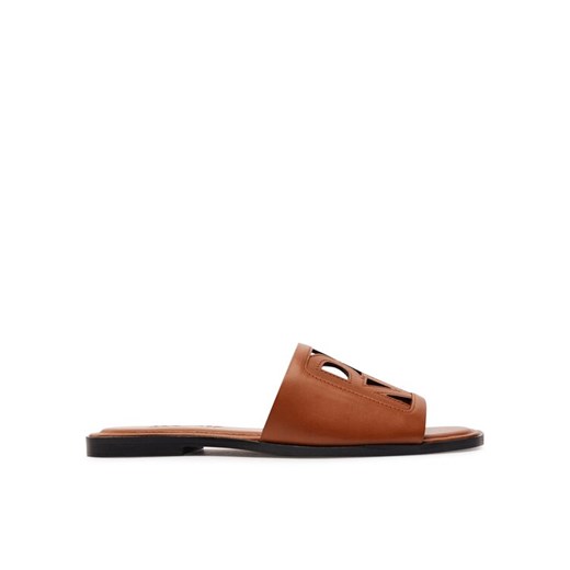 DKNY Klapki Jalila K1494653 Brązowy ze sklepu MODIVO w kategorii Klapki damskie - zdjęcie 182713003