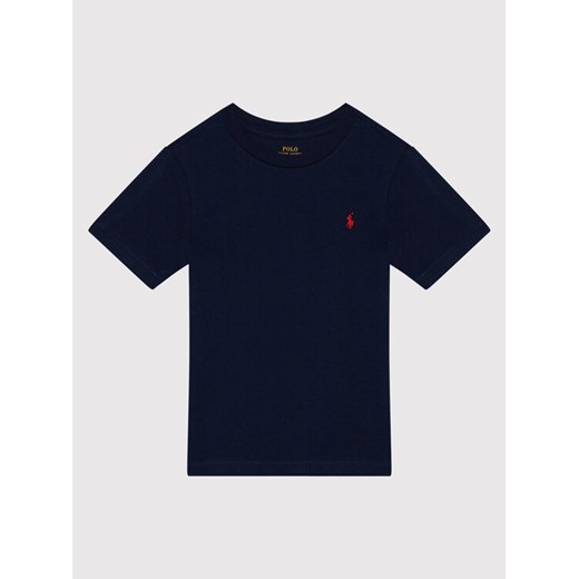 Polo Ralph Lauren T-Shirt 323832904037 Granatowy Regular Fit ze sklepu MODIVO w kategorii T-shirty chłopięce - zdjęcie 182713013