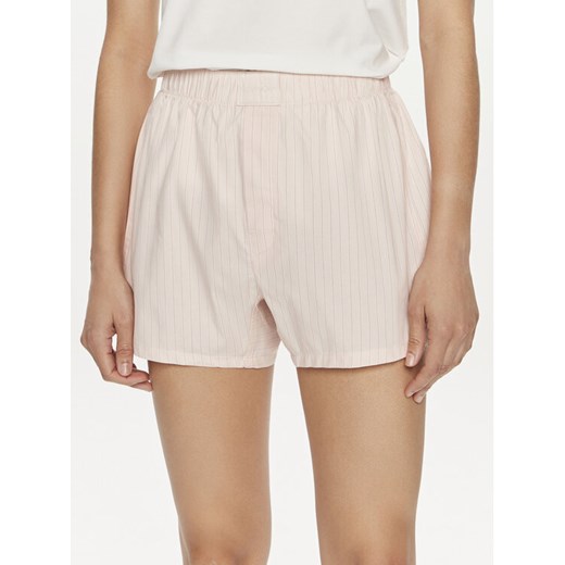 Calvin Klein Underwear Szorty materiałowe 000QS6892E Różowy Relaxed Fit ze sklepu MODIVO w kategorii Szorty - zdjęcie 182713230