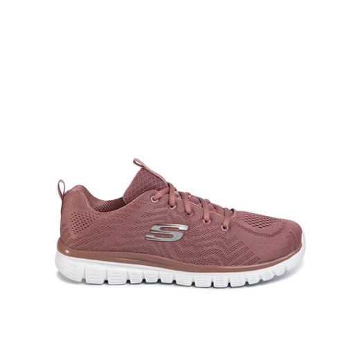 Skechers Sneakersy Get Connected 12615/MVE Różowy ze sklepu MODIVO w kategorii Buty sportowe damskie - zdjęcie 182713262