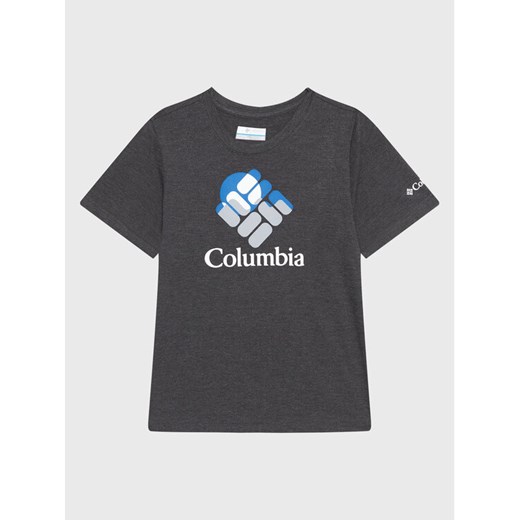 Columbia T-Shirt Valley Creek™ 1989781 Szary Regular Fit ze sklepu MODIVO w kategorii T-shirty chłopięce - zdjęcie 182713273