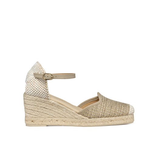 Geox Espadryle D Gelsa Low D55NGE 01106 C6738 Beżowy ze sklepu MODIVO w kategorii Espadryle damskie - zdjęcie 182713333
