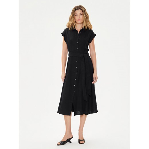Gap Sukienka koszulowa 857655-02 Czarny Regular Fit ze sklepu MODIVO w kategorii Sukienki - zdjęcie 182713414