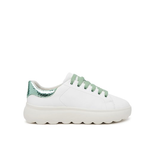 Geox Sneakersy D Spherica Ec4.1 D45TCD 085KY C1548 Biały ze sklepu MODIVO w kategorii Buty sportowe damskie - zdjęcie 182713520