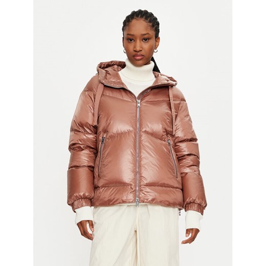Woolrich Kurtka puchowa Aliquippa CFWWOU0927FRUT3085 Brązowy Regular Fit ze sklepu MODIVO w kategorii Kurtki damskie - zdjęcie 182713532