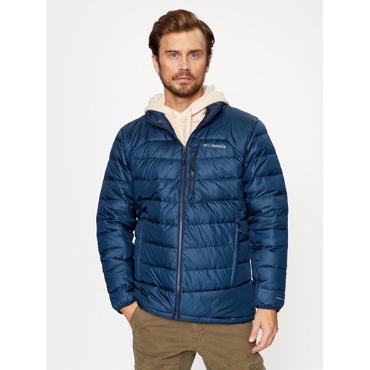 Columbia Kurtka puchowa Autumn Park™ Down Jacket Niebieski Regular Fit ze sklepu MODIVO w kategorii Kurtki męskie - zdjęcie 182713663