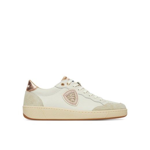 Blauer Sneakersy S5OLYMPIA11/DIV Biały ze sklepu MODIVO w kategorii Buty sportowe damskie - zdjęcie 182713692