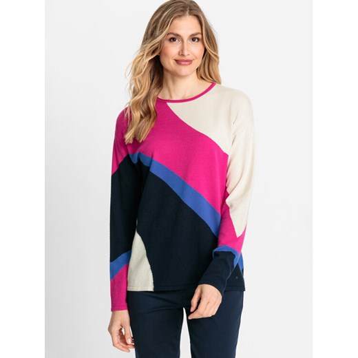 Olsen Sweter 11004143 Kolorowy Regular Fit ze sklepu MODIVO w kategorii Swetry damskie - zdjęcie 182713724