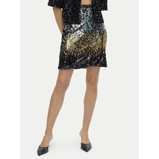 Vero Moda Spódnica mini Ria 10317317 Czarny Slim Fit ze sklepu MODIVO w kategorii Spódnice - zdjęcie 182713733