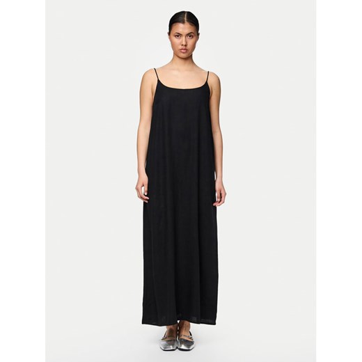 Pieces Sukienka letnia Pia 17151884 Czarny Loose Fit ze sklepu MODIVO w kategorii Sukienki - zdjęcie 182713781