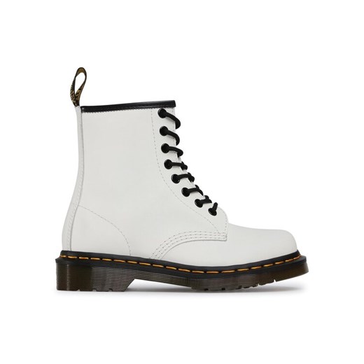 Dr. Martens Glany 1460 Smooth 11822100 Biały ze sklepu MODIVO w kategorii Workery damskie - zdjęcie 182713804