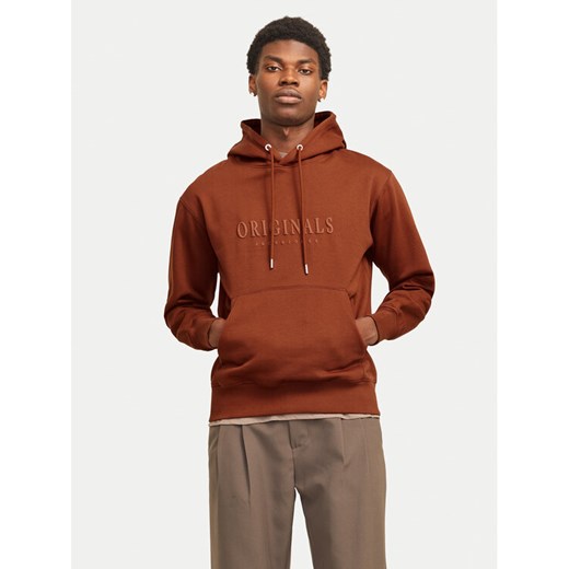 Jack&Jones Bluza 12262811 Brązowy Regular Fit ze sklepu MODIVO w kategorii Bluzy męskie - zdjęcie 182713814