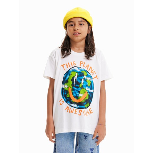Desigual T-Shirt 23SBTK09 Kolorowy Regular Fit ze sklepu MODIVO w kategorii T-shirty chłopięce - zdjęcie 182713862