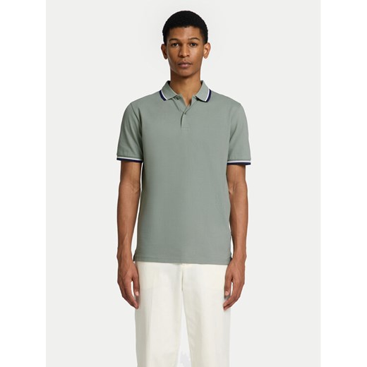 Selected Homme Polo 16095852 Zielony Slim Fit ze sklepu MODIVO w kategorii T-shirty męskie - zdjęcie 182713882