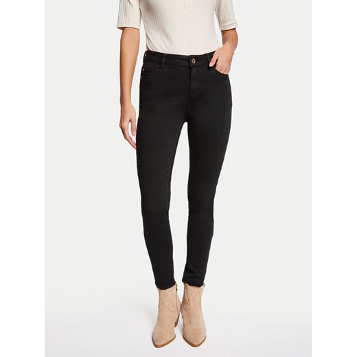 Morgan Jeansy 241-POLIA Czarny Skinny Fit ze sklepu MODIVO w kategorii Jeansy damskie - zdjęcie 182713883