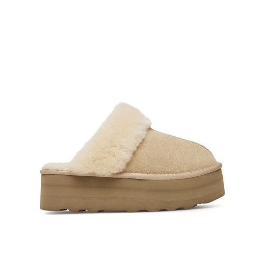 DeeZee Kapcie DZ-AW12 Beżowy ze sklepu MODIVO w kategorii Kapcie damskie - zdjęcie 182713954