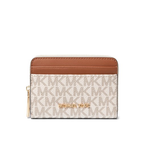MICHAEL Michael Kors Duży Portfel Damski 32T4GJ6Z5B Beżowy ze sklepu MODIVO w kategorii Portfele damskie - zdjęcie 182713961