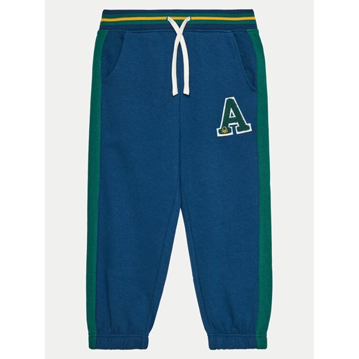 United Colors Of Benetton Spodnie dresowe 32N4CF056 Granatowy Regular Fit ze sklepu MODIVO w kategorii Spodnie chłopięce - zdjęcie 182713962