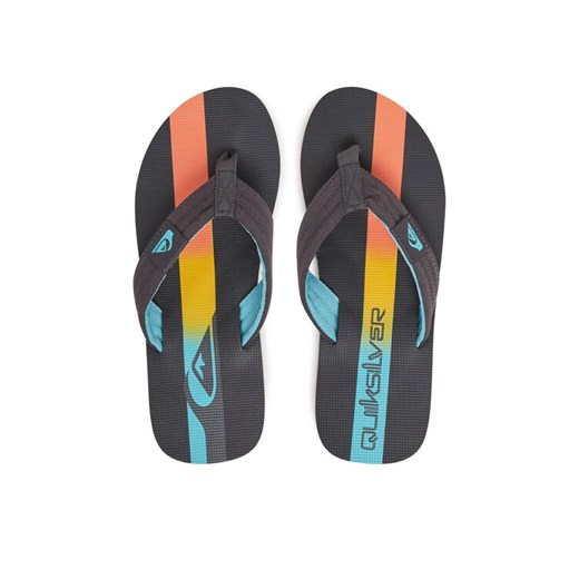 Quiksilver Japonki Molokai Layback AQYL101339 Szary ze sklepu MODIVO w kategorii Klapki męskie - zdjęcie 182714010
