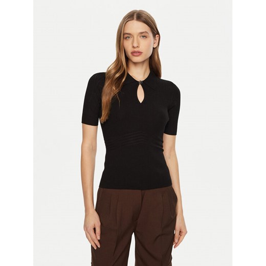 Guess Sweter W5RR10 Z2Y72 Czarny Regular Fit ze sklepu MODIVO w kategorii Swetry damskie - zdjęcie 182714064