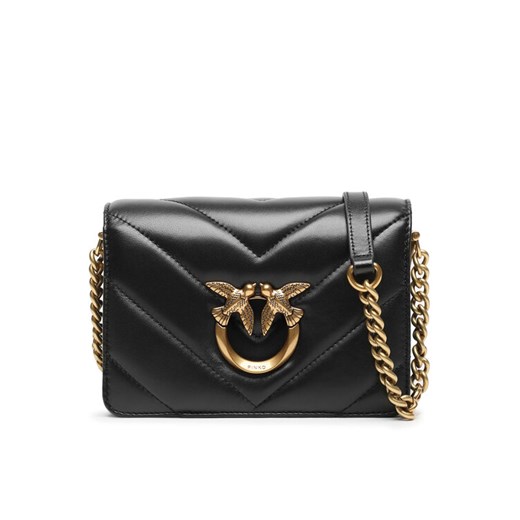 Pinko Torebka Love Click Mini AI 23-24 PLTT 100067 A136 Czarny ze sklepu MODIVO w kategorii Listonoszki - zdjęcie 182714134