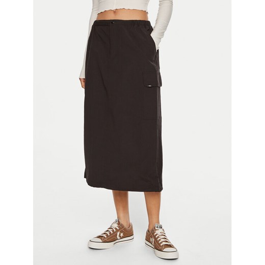 Vans Spódnica midi Riley VN000HQB Czarny Regular Fit ze sklepu MODIVO w kategorii Spódnice - zdjęcie 182714140