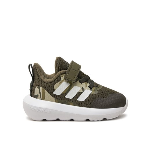 adidas Sneakersy Fortarun 3.0 IH7705 Zielony ze sklepu MODIVO w kategorii Buty sportowe dziecięce - zdjęcie 182714181